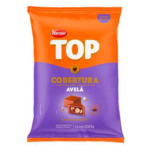 Imagem de Top Chocolate Gotas Avelã 1,010 Kg - HARALD